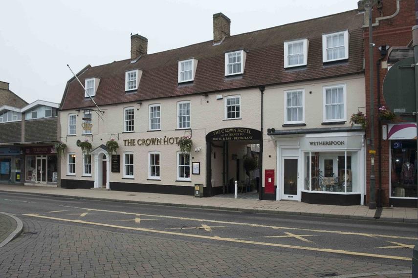The Crown Hotel Wetherspoon Biggleswade Exteriör bild